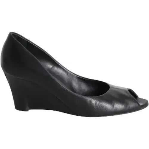 Pre-owned Leather heels , female, Sizes: 5 1/2 UK - Salvatore Ferragamo Pre-owned - Modalova
