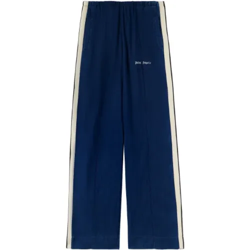 Blaue Hose , Damen, Größe: M - Palm Angels - Modalova