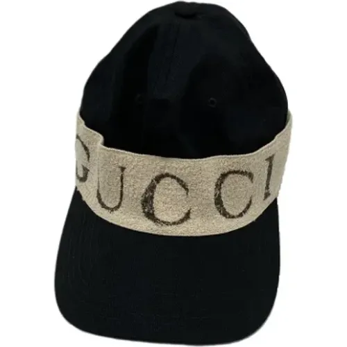 Pre-owned Cotton hats , female, Sizes: ONE SIZE - Gucci Vintage - Modalova