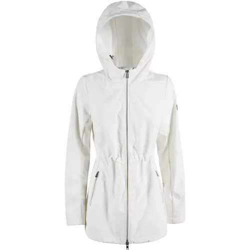 Unlined Hooded Women Jacket , female, Sizes: XS - YES ZEE - Modalova