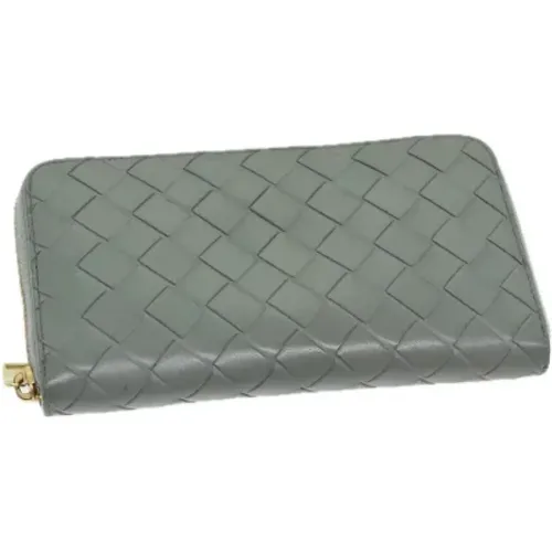 Pre-owned Leather wallets , female, Sizes: ONE SIZE - Bottega Veneta Vintage - Modalova