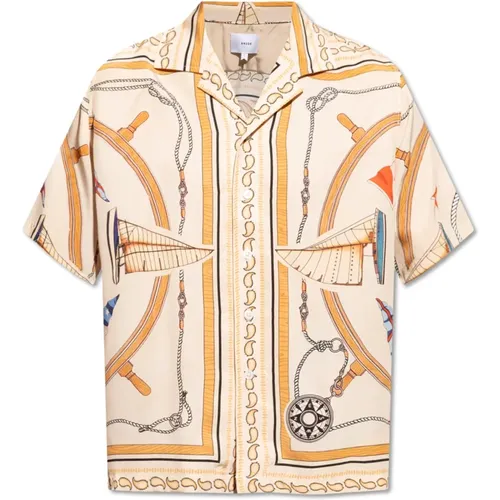 Silk shirt , male, Sizes: XL, 2XL - Rhude - Modalova