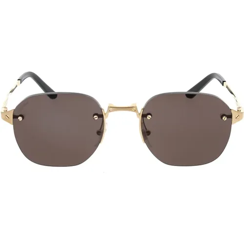 Stylische Sonnenbrille für Frauen - Cartier - Modalova
