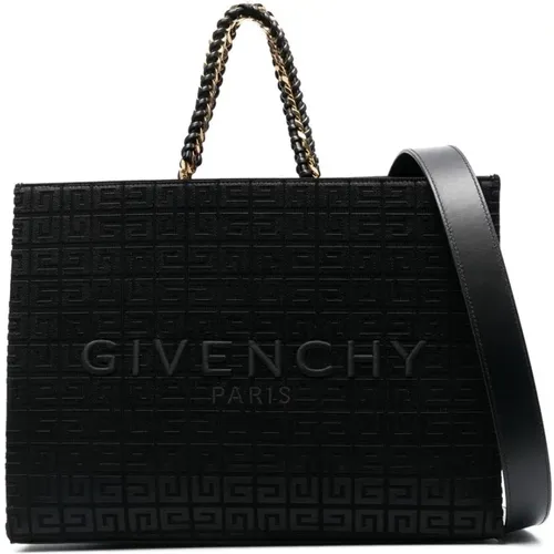 Monogram Logo Print Tote Bag , female, Sizes: ONE SIZE - Givenchy - Modalova