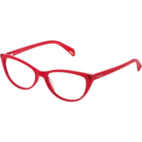Stylish Eyeglasses Vpl928 , unisex, Sizes: 55 MM - Police - Modalova