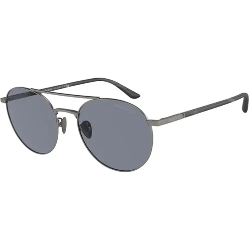 Sonnenbrille Ar6156 Farbe 337819,Ar6156 Sonnenbrille Schwarz - Giorgio Armani - Modalova