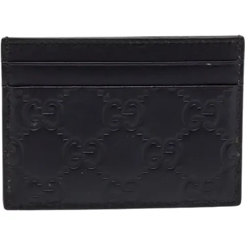 Pre-owned Leather wallets , female, Sizes: ONE SIZE - Gucci Vintage - Modalova