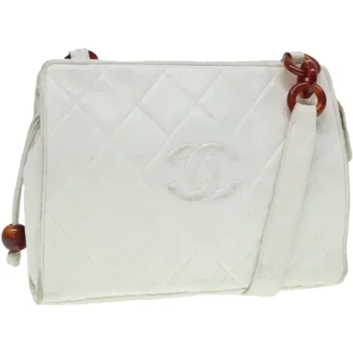 Pre-owned Leather chanel-bags , female, Sizes: ONE SIZE - Chanel Vintage - Modalova