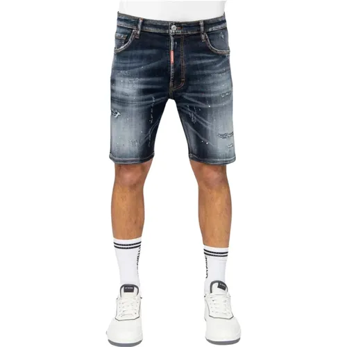 Indigo Distressed Denim Jeans , Herren, Größe: W32 - My Brand - Modalova