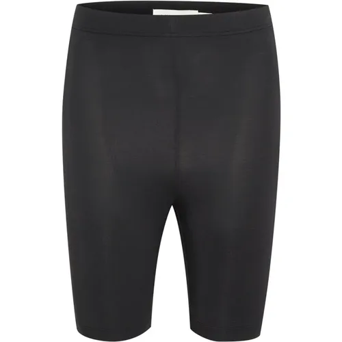 Schwarze Base Shorts Knickers , Damen, Größe: M - InWear - Modalova