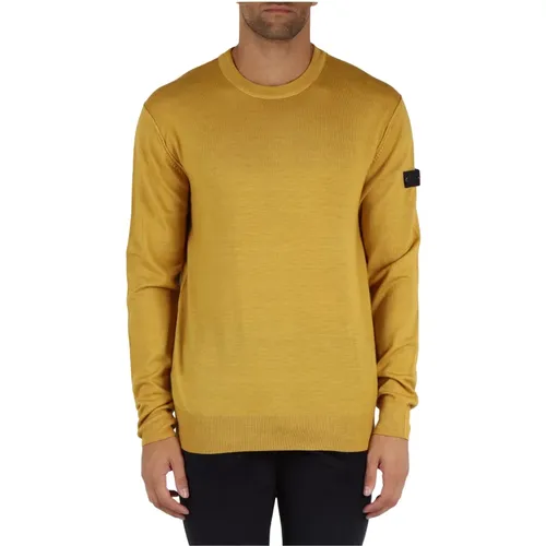 Woll Rundhals Pullover , Herren, Größe: XL - Peuterey - Modalova