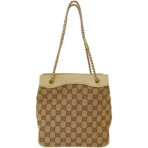 Pre-owned Canvas gucci-bags , female, Sizes: ONE SIZE - Gucci Vintage - Modalova