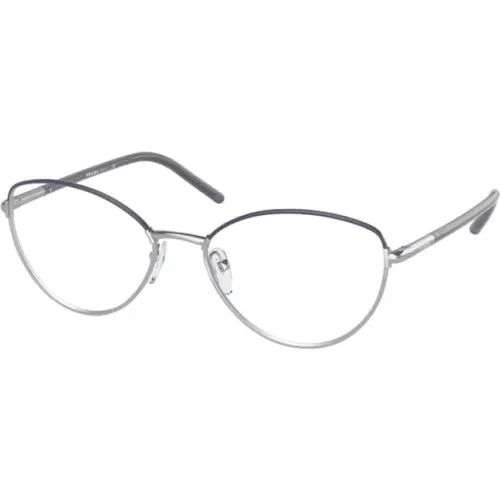 Erhöhen Sie Ihren Stil mit PR 62WV-Brillen für Frauen , Damen, Größe: 55 MM - Prada - Modalova