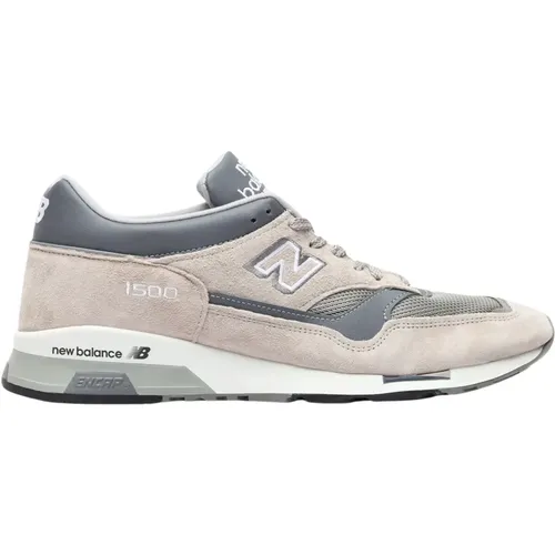 Sneakers mit Mesh-Einsätzen und Logo-Stickerei , Herren, Größe: 43 EU - New Balance - Modalova