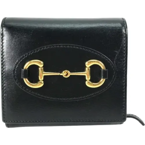 Pre-owned Leather wallets , female, Sizes: ONE SIZE - Gucci Vintage - Modalova