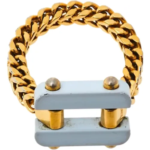 Pre-owned Plastik ringe , Damen, Größe: ONE Size - Fendi Vintage - Modalova
