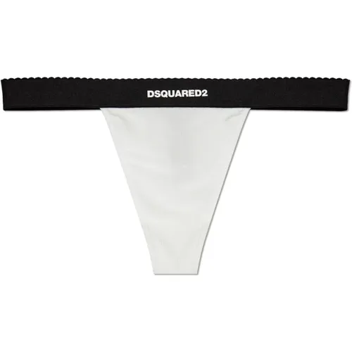 String mit Logo , Damen, Größe: M - Dsquared2 - Modalova