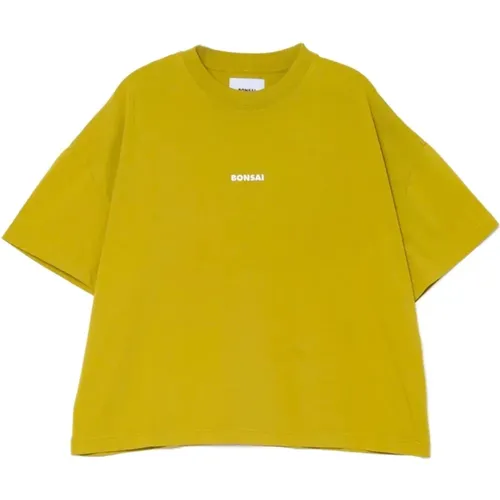 T-Shirts , male, Sizes: L, M, XL, S - Bonsai - Modalova