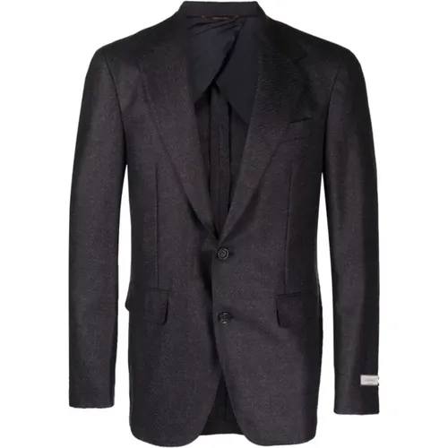 Classic Venezia Wool Jacket , male, Sizes: L, 2XL, S, M, XL - Canali - Modalova