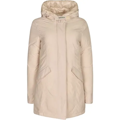 Winter Jacket, Light Natural , female, Sizes: L - Woolrich - Modalova