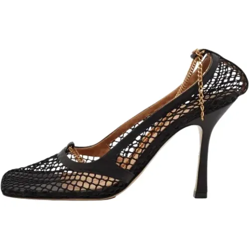 Pre-owned Mesh heels , female, Sizes: 5 1/2 UK - Bottega Veneta Vintage - Modalova