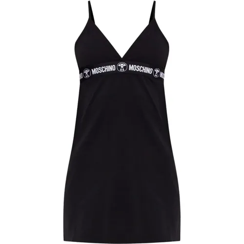 Slip dress , female, Sizes: S, M, L, XS - Moschino - Modalova