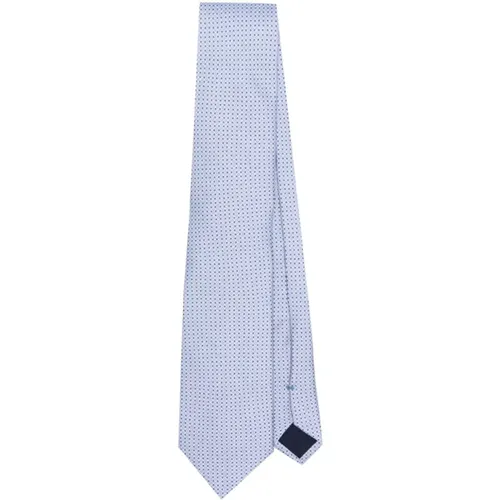 Silk tie , male, Sizes: ONE SIZE - Corneliani - Modalova