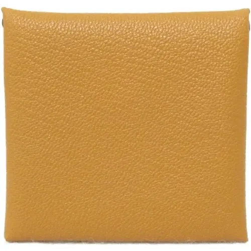 Pre-owned Leather wallets , female, Sizes: ONE SIZE - Hermès Vintage - Modalova