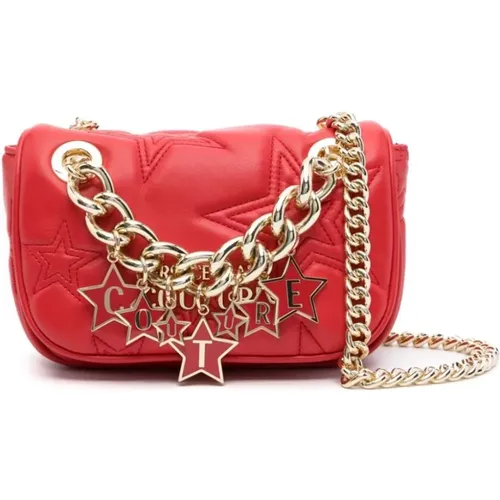 Rote Schultertasche für Frauen - Versace Jeans Couture - Modalova