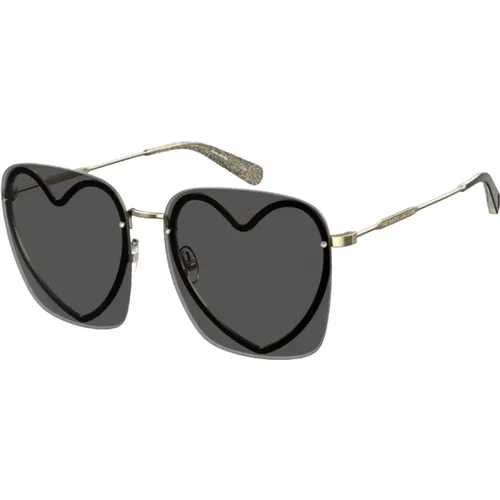 Quadratische Metall-Sonnenbrille für Frauen - Marc Jacobs - Modalova