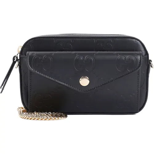 Schwarze Crossbody-Tasche Eleganter Stil - Gucci - Modalova