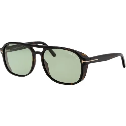 Stylish Rosco Sunglasses for Summer , male, Sizes: 58 MM - Tom Ford - Modalova