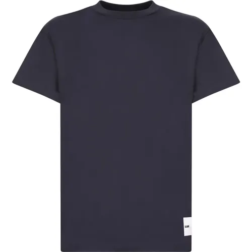 Mens Clothing T-Shirts Polos Ss24 , male, Sizes: L, S - Jil Sander - Modalova