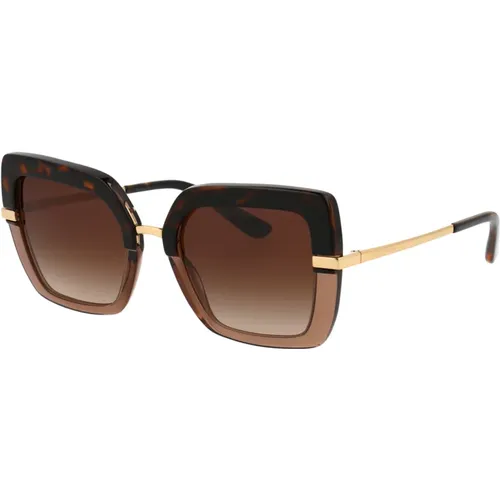Stylische Sonnenbrille 0Dg4373 , Damen, Größe: 52 MM - Dolce & Gabbana - Modalova