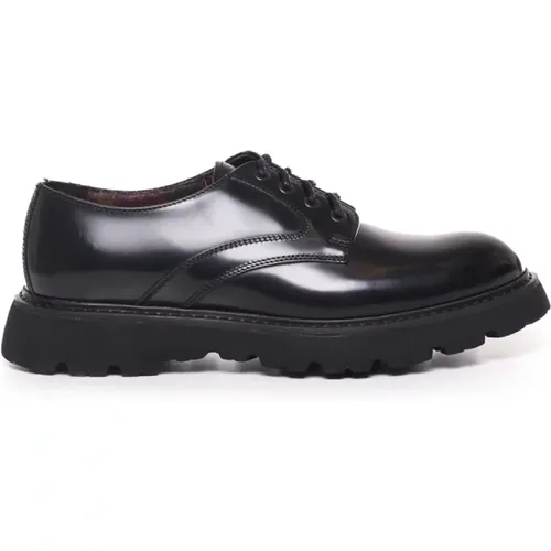 Sleek Lace-up Derby Business Shoes , male, Sizes: 7 UK - Doucal's - Modalova