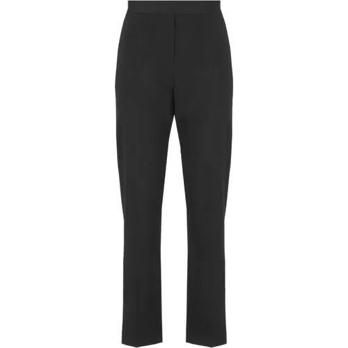 Wool Trousers Elastic Waist , female, Sizes: XS, S - Msgm - Modalova