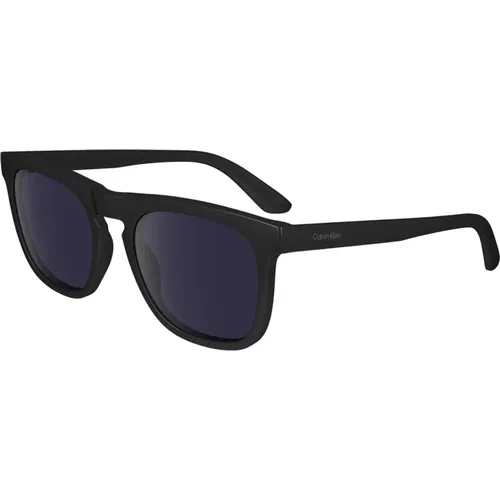 Sonnenbrille Ck23534S Schwarz mit Grauen Gläsern - Calvin Klein - Modalova