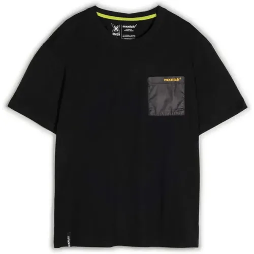 Urban Oversize Bedrucktes T-Shirt Schwarz - Munich - Modalova