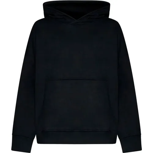 Cotton Jersey Hoodie Sweater , male, Sizes: M, L, S, XL - A Paper Kid - Modalova