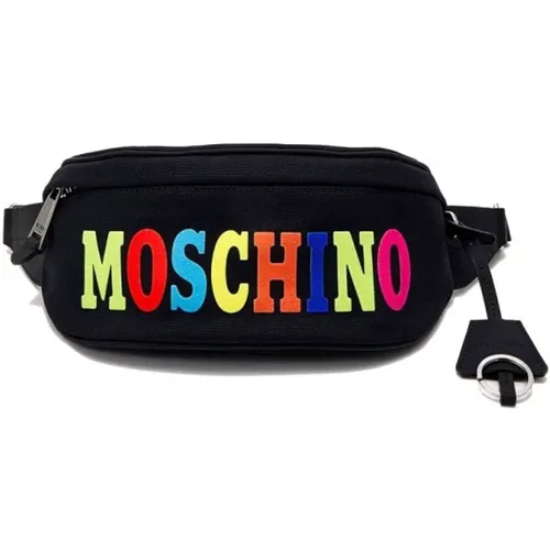 Multicolor Logo Bauchtasche - Einheitsgröße - Moschino - Modalova