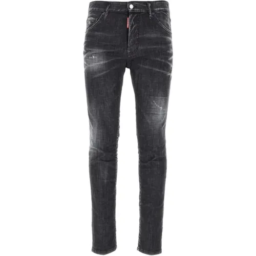 Cool Guy Schwarze Denim Jeans , Herren, Größe: M - Dsquared2 - Modalova