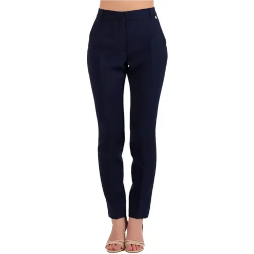 Blaue Marino Hose Damenmode , Damen, Größe: XL - Liu Jo - Modalova