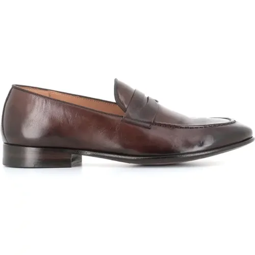Classic Dark Leather Sandals , male, Sizes: 8 UK - Alberto Fasciani - Modalova