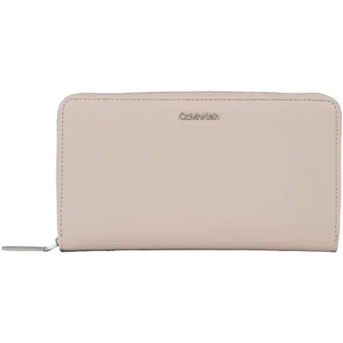 Zip Wallet , female, Sizes: ONE SIZE - Calvin Klein - Modalova