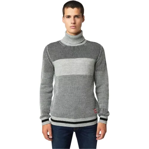 High Neck Sweater , male, Sizes: XL, S - GAS - Modalova