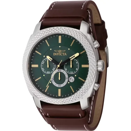 Specialty Men's Quartz Watch - Green Dial , male, Sizes: ONE SIZE - Invicta Watches - Modalova