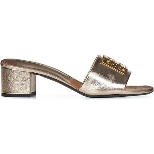 Sandals Golden , female, Sizes: 3 UK, 5 UK, 4 UK - Givenchy - Modalova