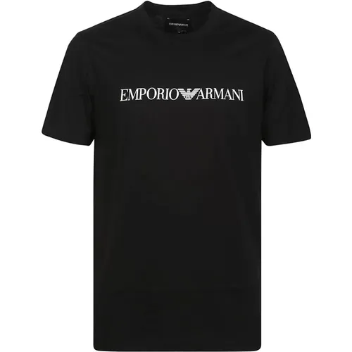 T-Shirts , Herren, Größe: M - Emporio Armani - Modalova