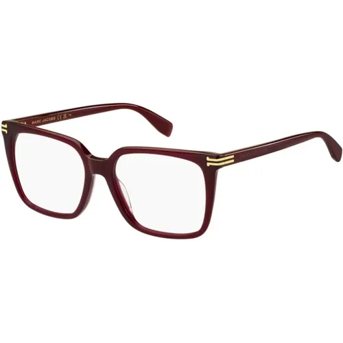 Burgunder Stilvolle Brille , unisex, Größe: 53 MM - Marc Jacobs - Modalova