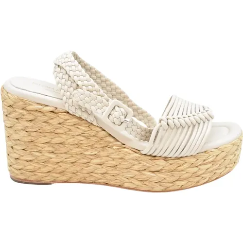 White Lace Flat Shoes , female, Sizes: 7 UK - Paloma Barceló - Modalova
